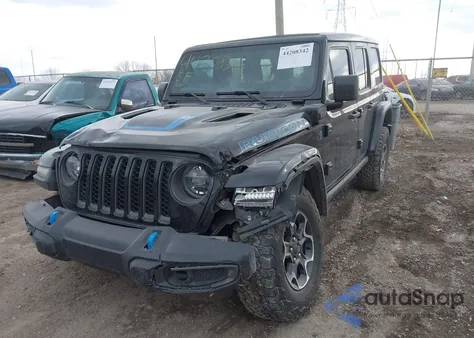 2022 Jeep Wrangler 4Xe Unlimited Rubicon 4X4 from USA, damaged, VIN 1C4JJXR61NW185231